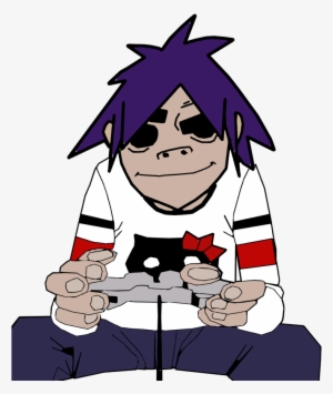 Jpg Library Games Png Transparent Images D Of Gorillaz - Gorillaz 2 D Png #707388