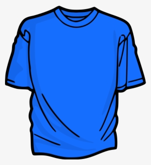 T-shirt Clipart - Blue Shirt Clipart #707415