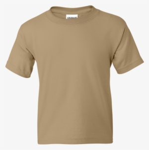 Dryblend 50/50 Youth T Shirt - Blank Light Brown Tshirt #707441
