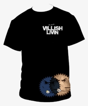 Black "im Just Villish" T-shirt - T Shirt #707587