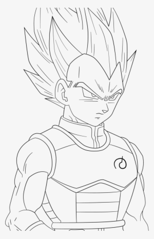 Goku And Vegeta Drawing At Getdrawings - Vegeta Super Saiyan Drawing #707606