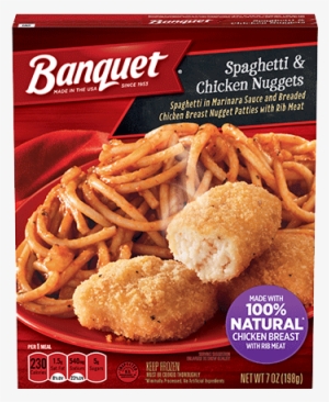 Spaghetti & Chicken Nuggets Meal - Mac Cheese And Steak #708137