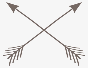 Light Bow And Arrow Flat Vector - Bohemian Arrows Png #708192