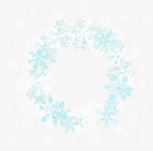 Snowflakes Border Frame Transparent Png Image, Is Available #708195