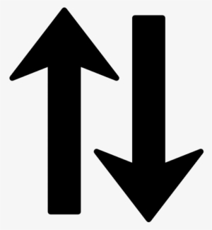 Sort Arrow Png High Quality Image - Arrow Pointing Up And Down #708222