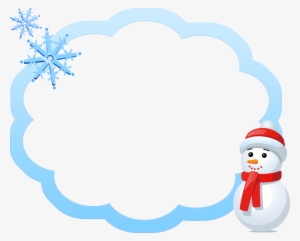 Snowflake Frame Transparent Download #708698