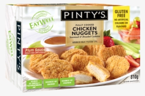 Eatwell Chicken Nuggets - Pinty's Eatwell Eatwell Chicken Breast Chunk #708761