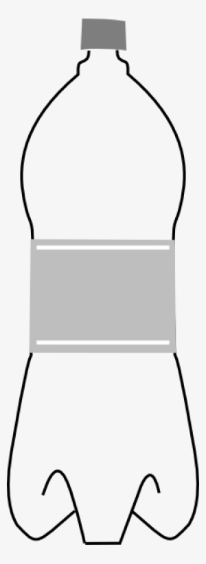 Plastic - Plastic Bottle Clip Art Black And White #709247