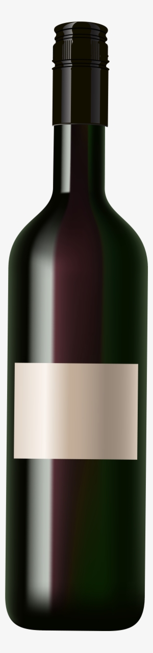 Empty Wine Bottle Png Download - Wine Bottle Clip Art Png #709317