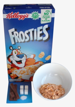 A Small 30g Bowl Of Frosties Are - Kellogg's Frosties Cereal Family Pack 750g #709712