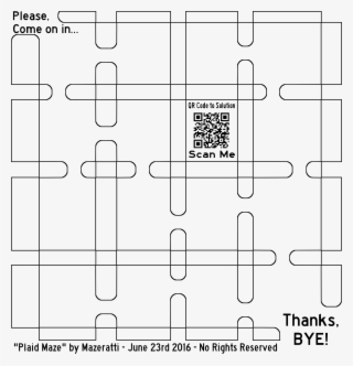 This Free Icons Png Design Of Plaid Coloring And Maze #7001009