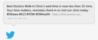 Boost Awareness Of Low Wait-times #7005328