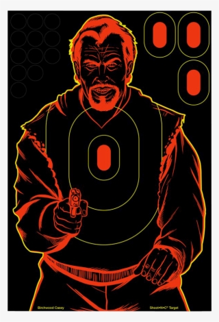 Birchwood Casey 34645 Shoot N C Bad Guy 5 Targets #7005454