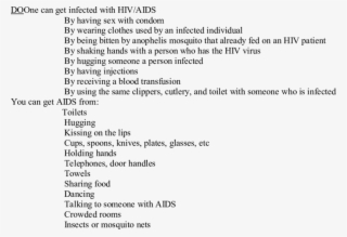 Misinformation And Wrong Conceptualization About Hiv/aids #7006387