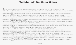 Table Of Authorities #7006569