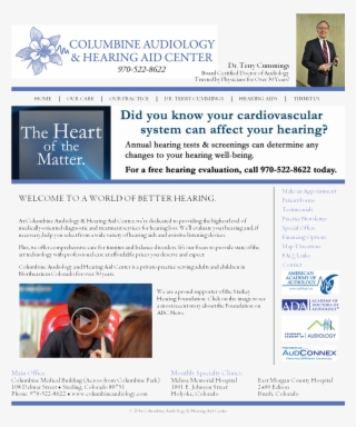 Columbine Audiology & Hearing Aid Center Competitors, #7006945