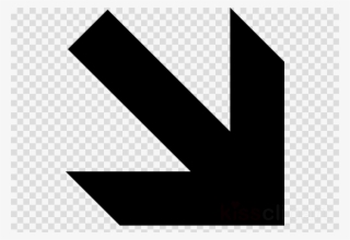 Fleche Bas Droite Clipart Logo Arrow #7008782