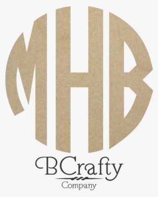 Wooden Circle Monogram #7012399