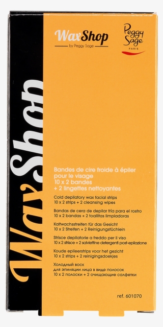 Cold Depilatory Wax Facial Strips #7012548