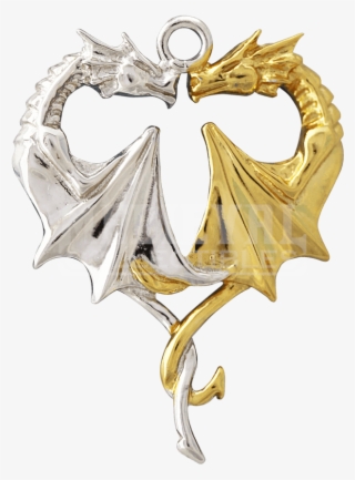 Dragon Heart Necklace By Anne Stokes #7016567