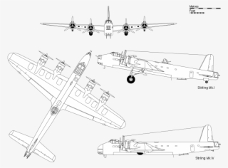 Svg Bombardier Aerospace, Stirling, Airplane, Cutaway, #7020552