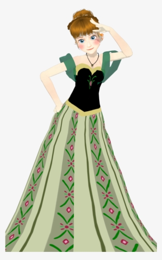 Anna Frozen Coronation Png #7025243