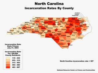 A Map Of North Carolina And Its Counties, With The #7026110