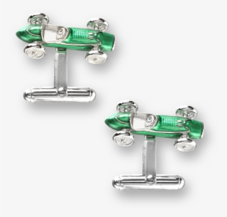 Nicole Barr Designs Sterling Silver Racecar T Bar Cufflinks #7026547