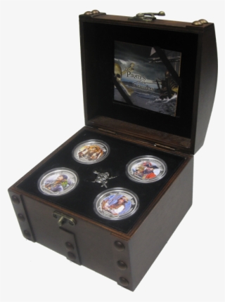 2011 Niue Real Pirates Of The Caribbean 4 Coin Silver #7026909