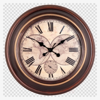 Wall Clock Png Clipart Alarm Clocks #7029926