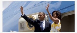 Obamas Wave Goodbye #7029927