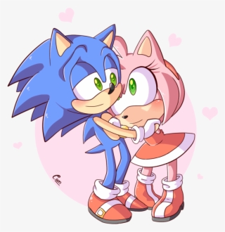 I Wanted To Draw Them With Amy's Head On Sonic's Chest, #7031189