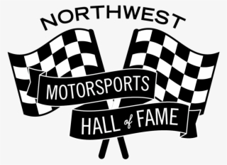 Nw Motorsports Hall Of Fame Logo Final Bw #7032182