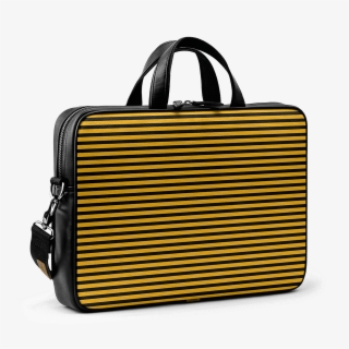 Dailyobjects Ochre Pinstripes City Compact Messenger #7033542