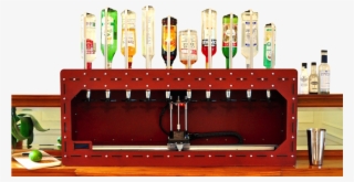 Alcoholic Drinks And Dispenser #7037413