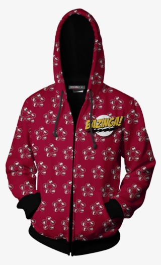 The Big Bang Theory Zip Up Hoodie #7040723