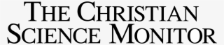 The Christian Science Monitor Logo Png Transparent #7043780
