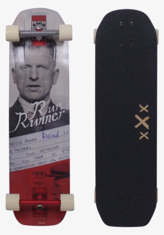 Moonshine Rum Runner 35" Convict Longboard Complete #7045565