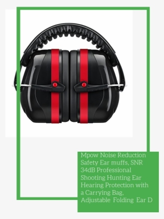Mpow Noise Reduction Safety Ear Muffs, Snr 34db Professional #7049669
