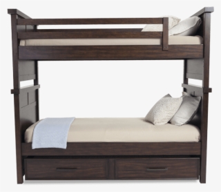 Hudson Youth Twin Bunk Bed With Trundle #7050993