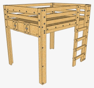 Queen Loft Bed #7052448