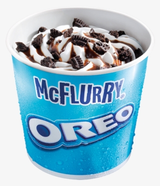 Mcflurry Oreo Mcdonalds Png Mcflurry Mcdonalds #7053044
