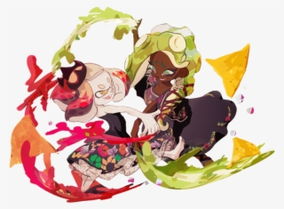 Edited Transparent Salsa Vs Guacamole Splatfest Art #7053048