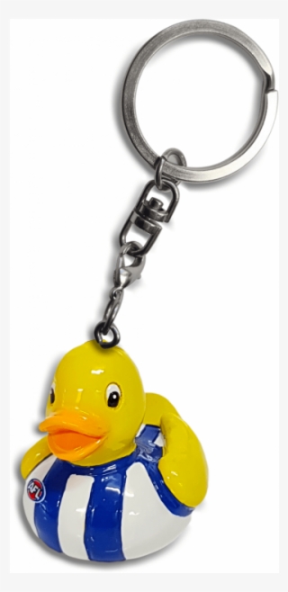 North Melbourne Kangaroos Rubber Duck Keyring #7057558