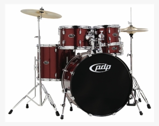 Pdp By Dw Center Stage Series Complete 5 Pieces Drum #7058831