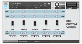 G&s Custom Work Drum Kits For Kontakt #7059317