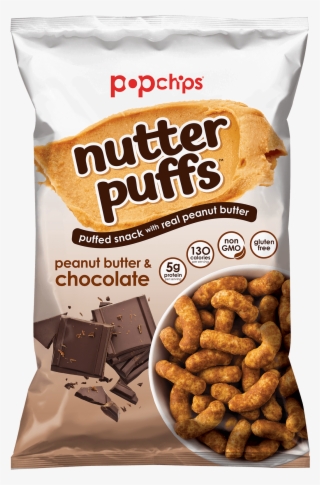 4oz Bag Of Peanut Butter And Chocolate Nutter Puffs #7062071