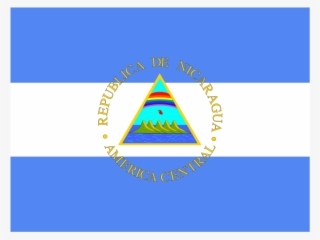 Flag Of Nicaragua Logo Png Transparent #7062942