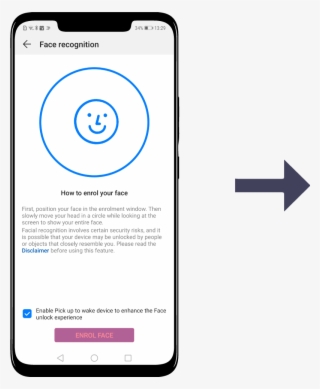 Then Tap Enroll Face And Follow The On-screen Instruction #7063013