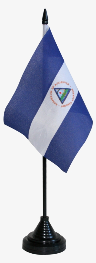 Nicaragua Table Flag #7063018